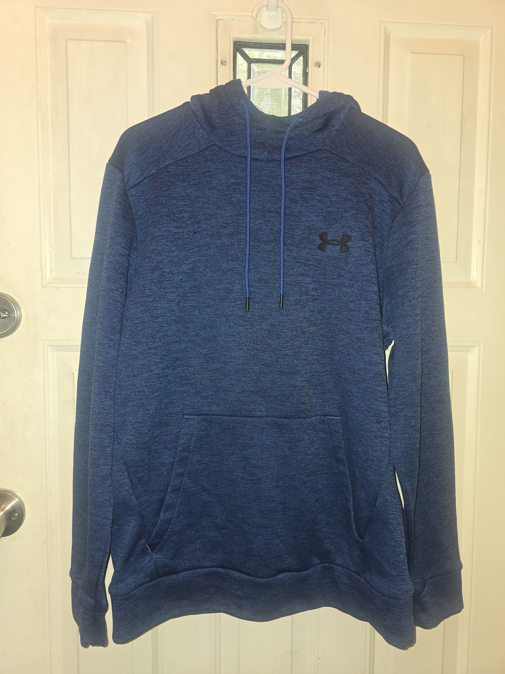 Under Armour Men's Heather Navy Blue Pullover Hoodie